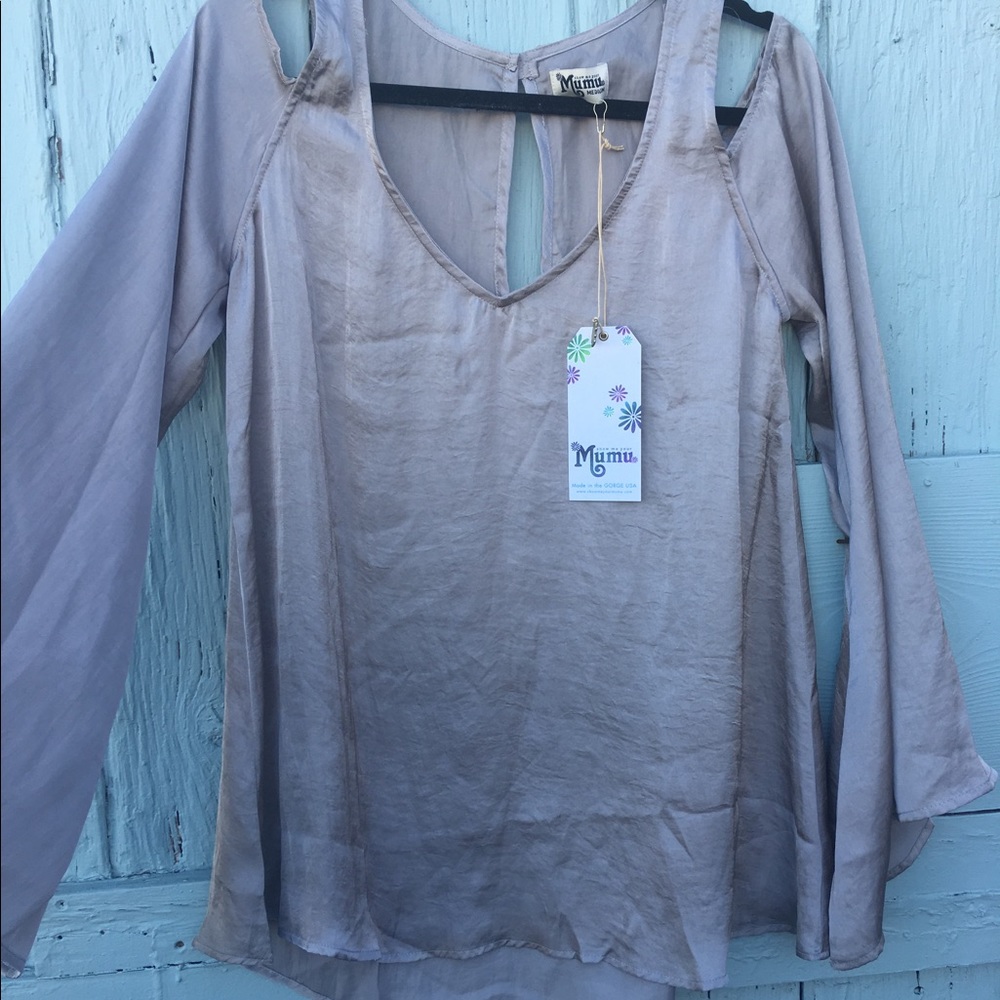 Show Me Your MuMu Silver Long-Sleeve